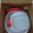 Rubbermaid Easy Find Lids Set of 9 Storage Containers BPA Free 2066483 Red