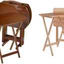 Winsome Wood TV Tray and Snack Table Set