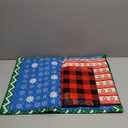 Christmas Gift Bags, 34pcs Assorted Sizes With Ribbon Ties&Tags, Xmas Favor Goody Reusable Plastic Holiday Gift Bag Bulk Jumbo/Extra Large/Medium