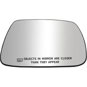 Passenger Side Mirror Replacement for 2005 2006 2007 2008 2009 2010 Jeep Grand Cherokee Mirrors Glass - Convex Mirror Glass, Right Side Rear View Mirror with Heated (5142874AA)