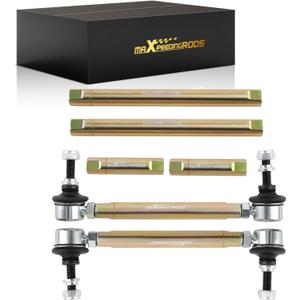 maXpeedingrods Front Adjustable Sway Bar End Links for BMW 3 Series E36 E46 M3 E90 E91 E92 E93, Heavy Duty Steel Sway Bar Link Suspension Kit