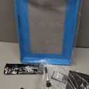 VIVOSUN Heavy Duty 2-in-1 Trimming Tray, Dry Sift Screen Set with 150 Micron Fine Mesh Screen and 2 Trimming Scissors, Blue