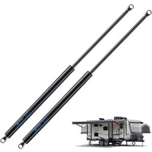 ARANA 260282 RV Awning Gas Struts, 24 inch Gas Struts, 124 to 140Lbs Lift Support Compatible with Solera Power RV Camper Awning Arms Domtic Weather Pro Awning, Set of 2 ARANA 260282 RV Awning Gas Struts, 24 inch Gas Struts, 124 to 140Lbs Lift Support Compatible with Solera Power RV Camper Awning Arms Domtic Weather Pro Awning, Set of 2