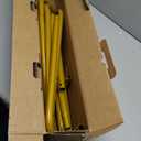 Nisoger Wedding Welcome Sign Stand, 68”x31”x 20” Heavy Duty Easel Stand for Sign with 4 Leather Strap, Welcome to Our Wedding Sign Holder, Metal Floor Standing Easels for Signs, Poster, Gold