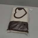 MIULEE Pack of 2 Khaki Pillow Covers 26x26 Inch Striped Farmhouse Couch Throw Pillow Covers with Fringe Chic Linen Decorative Cushion Eruo Sham for Sofa Living Room Bed Outdoor Home Decor