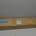 VIVOSUN 4-Step Stair Handrail 54"x36" Wrought Iron Porch Railing Black