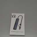 Acer USB to Ethernet Adapter, USBC Hub Ethernet 1Gbps with 3*USB 3.0, Aluminum Heat Dissipation, Driver Free, USB to Network Adapter for Windows 10, 8.1, Mac OS, Laptop, MacBook Pro, iPad, XPS, etc