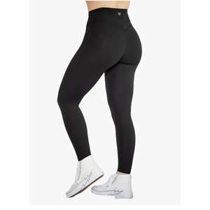 Women's Yoga Pants 7/8 High Waisted Workout Yoga Leggings for Women Butt Lifting Tummy Control Booty Tights L