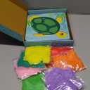 jackinthebox Poke Poke Art  Ocean Theme, Mess-Free Fabric Art and Craft, Flower Pressing Kits, Gift for Kids, Toys for Girls and Boys Ages 4 5 6 7 8