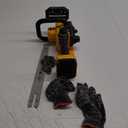 Mini Chainsaw Cordless Compatible for Dewalt 20V Battery (Without Battery, Tool Only) 12 Inch Handheld Brushless Electric Chainsaw with Auto Oiler & Security Lock, for Wood, Trees Cutting