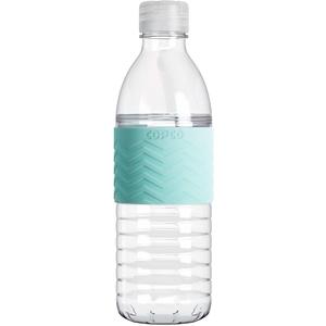 Copco Hydra 16.9 oz Water Bottle with Leak-Proof Lid - Tritan Reusable with Textured Grip Sleeve - BPA-Free, Shatter-Resistant, Dishwasher Safe for Travel, Gym, Work, Outdoors (Robins Egg Blue)