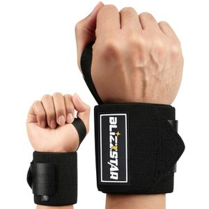 Wrist Wraps, 2-Pack Gym Wrist Support Wraps, 55cm Weight Lifting Wrist Straps, Enhanced Wrist Bandages for Fitness Bodybuilding Training