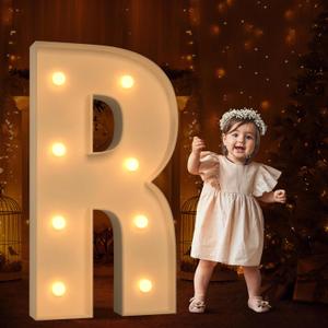 3FT Marquee Light Up Letters - Large Marquee Letters for Baby Shower, Birthday Party, Wedding Decor & More