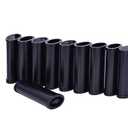 Improved Blank Lighter Cover / Sleeve / Case - No Channel (BLACK MATTE)