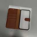 OCASE Compatible with iPhone 16 Pro Wallet Case, PU Leather Flip Folio Case with Card Holders RFID Blocking Kickstand [Shockproof TPU Inner Shell] Phone Cover 6.3 Inch 2024, Brown