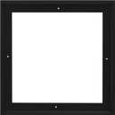 PIXY CANVAS Floater Frame 16x16 for 3/4 (0.75) inch Deep Canvas Paintings/Canvas Prints/Wood Canvas Panels/Wall Art/Wall Decor/Home Decor/Artwork (Black, 16 x 16 inch, Square)