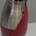 LARS NYSM Stainless Steel Insulated Water Bottle 12oz 17oz 25oz 34oz 51oz | Insulated Thermo Flask for Hot and Cold Beverages | Leakproof Drinking Bottle (Mustard Yellow, 33.9 oz) (33.8 Ounces)