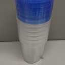 6 Pack-32 OZ Freezer Storage Containers, Round Plastic Containers with Twist Top Lids, BPA Free Food Storage Containers, Leakproof Meal Prep Containers Microwave/Dishwasher Safe