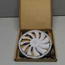 200mm Case Fan 5V 3PIN ARGB 20CM 4PIN PWM CPU Cooling Fan Addressable RGB Cooling Slient PC Computer Fan