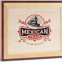 Front Porch Classics | Mexican Train Domino Set in Wooden Collector Box from Front Porch Classics for 2 to 8 Players Ages 8 and Up