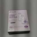 Hands-Free Baby Bottle - Anti-Colic Nursing System 9 oz Baby Bottle with Fast Flow Nipple/Teat 3m+ with Tube Straw Feeding System for Toddler 1 Year+ (2 Bottles - Soo Cute)