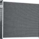 Radiator For Toyota Forklift 8FDU20 8FDU25 1DZ 8FGU20 8FGU25 4Y | Aluminum Radiator Replacement #16420U350071 #16410F210071 Forklift Radiator Engine Cooling Radiator