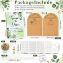30 Sets Guess The Dress Bridal Shower Games for Guests Wedding Shower Games Cards Engagement Party Activities Double Sided Draw The Bridal Dressing Card Pencil Fun Bachelorette Party Favor Game Ideas