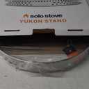 Solo Stove Yukon Stand - Durable 304 Stainless Steel, Heat-Resistant, Portable Elevated Fire Pit Accessory for Safe Use on Decks and Camping - Ideal for Smokeless Fire Pits and Outdoor Fireplaces