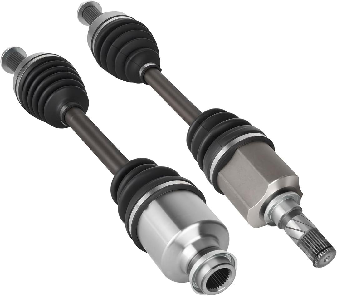 NEW Left & Right Front CV Axle Shaft Assembly fits for Mazda 3 2005-2013 2.0L 2.3L 2.5L, for Mazda 5 2006-2010 & 2012-2015 2.3L 2.5L, (Manual Trans Only, NOT for Auto), Driver & Passenger side, 2PCs