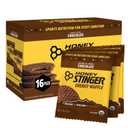 Honey Stinger Organic Chocolate Waffle, Energy Stroopwafel for Exercise, Endurance and Performance, Sports Nutrition for Home & Gym, Pre and Post Workout, Box of 16 Waffles, 16.96 Ounce, BB OCTOBER 01,2026