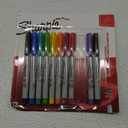 Sharpie Permanent Markers Ultra Fine Point Assorted Colors 12 Count