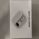 Wireless Bedwetting Alarm for Boys and Girls, USB Rechargeable, Pee Alarm, White