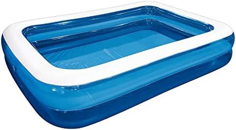DIMAR GARDEN Inflatable Rectangular Swimming Pool for Kids or Adults (Max 79x59x203 Inch) DIMAR GARDEN Inflatable Rectangular Swimming Pool for Kids or Adults (Max 79x59x203 Inch)