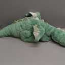 Weighted Stuffed Animals 10Lbs 35.4", Green Weighted Dragon Stuffed Animal for Kids and Adults, Heavy Weighted Stuffed Animals for Comfort and Relaxation