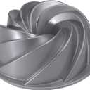 Nordic Ware Platinum Collection Heritage Bundt Pan (Silver)