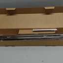 5/8 Diameter Curtain Rods 30-120 Inch, for 30-114 Inch Windows, Adjustable Splicing Antique Bronze Curtain Rods for Windows with Brackets, Window Rod Long Small Curtains Rod