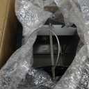 Squirrel Proof Bird Feeder,6Lbs Hanging Bird Seed Feeders for Outdoors, Large Capacity Metal Weight-Activated Perches Wild Birdfeeder for Blue Jay, Cardinal, Outside (Grey)