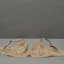 Ultra Soft Lace Bras for Women, Full Coverage Underwire Minimizer Bras, Lifting Comfort Bra for Everyday Wear. (36DDD, Cornsilk)