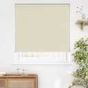 LazBlinds Cordless Cellular Shades, Blackout Privacy Honeycomb Shades for Home, Thermal Insulation Noise Reduction Blinds for Windows, 23'' W x 48'' H, Cream