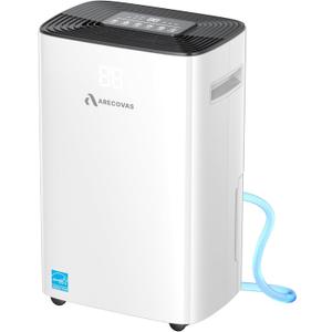 Dehumidifier for Basement, 52 Pints Dehumidifiers for Bedroom Bathroom Large Room Home, 4500 Sq.Ft Dehumidifier with Drain Hose, 2025 Energy Star Certificate, Humidity Control, 24H-Timer, Auto Defrost