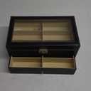 AUTOARK 12 Piece Eyeglasses Storage and Sunglass Glasses Display Drawer Lockable Case Organizer