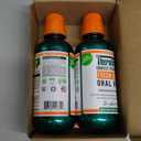 TheraBreath Fresh Breath Mouthwash, Rainforest Mint, Alcohol-Free, 16 Fl Oz (2-Pack) (16 Fl Oz (Pack of 2))