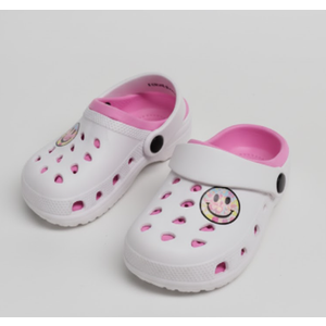 G Pink Butterly charm clog Us 3