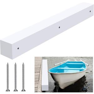 Pangda Summer Foam Dock Bumpers Dock Cushions Guard Marine Dock Bumper Pads Boat Dock Edging Accessories Boat Bumpers for Docking (32 Inch)