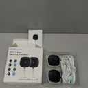 AMOROM 2 Pack 1080P Indoor Wired Security Cameras, Home Indoor Cameras for Dog/Cat/Pet/Nanny/Baby/Elderly, Motion Detection, Night Vision, Smoke Siren, 24/7 Recordings, 2.4GHz Wi-Fi