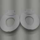 Ingenuity: ity by Ingenuity Flip & Sit Potty Seat 2pk (White)  Easy to Set Up & Remove Potty Training Seat That Attaches to Adult Toilet Seat