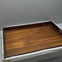 30x22 Walnut Noodle Board Stove Cover Wood with Handles, Wooden Stovetop Cover Cutting Board with Juice Groove for Gas Stove and Electric Stove Top, kitchen sink cover for counter space