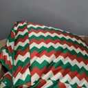 Orthopedic Dog Bed for Large Dogs, Big Waterproof Dog Bed Washable Pet Bed for Large Sized Dogs with Egg Crate Foam Pet Bed Mat, Removable Oxford Cooling Cover, Stripe