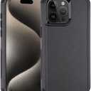 Joylifeboard Phone Case for iPhone 15 Pro Max Case, 3 in 1 Heavy Duty Protection Phone Case for 15 Pro Max, 3-Layers [Shockproof] [Dropproof] Case Cover for Apple 15 Pro Max 6.7 inch (Black)