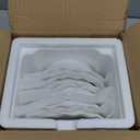 MALACASA Ceramic Mini Pie Pans Set of 6, 6 Inch Pie Plates for Baking with Ruffled Edge, Small Quiche Baking Dish Pans Tart Pans, Individual Pot Pie Plates, Microwave & Oven Safe, White